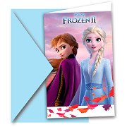 Disney Frozen 2 Einladungen, 6St.
