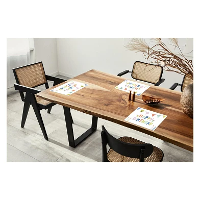 Sets de table en papier Eco Party 6pcs.