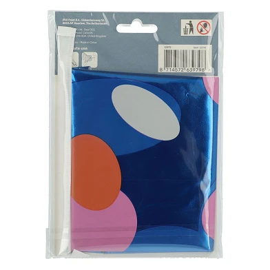 Staande Folieballon Colorful Dots Cijfer 9 - 72cm