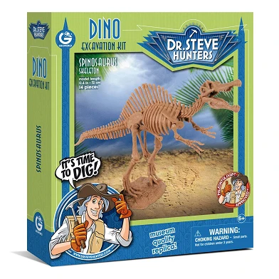 Geoworld Dino Uitgraaf Kit - Spinosaurus Skelet