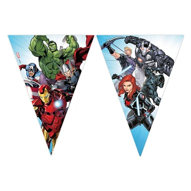 Ligne de drapeau en papier FSC Avengers Infinity Stones, 3 mètres.