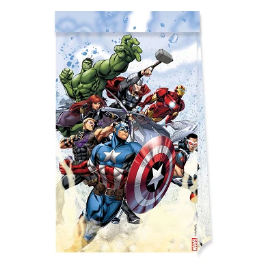 Papierpartytüten FSC Avengers Infinity Stones, 4 Stk.