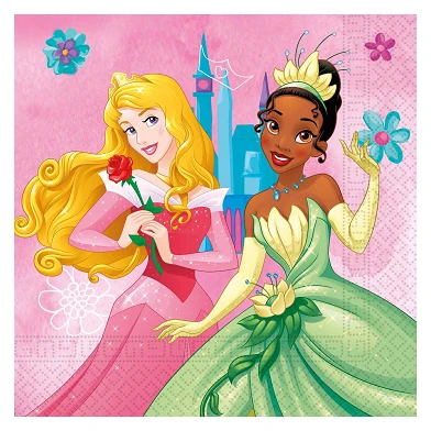 Papierservietten FSC Disney Prinses Live Your Story, 20 Stück.
