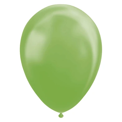Ballons Vert Métallisé 30cm, 10pcs.