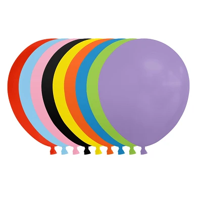 Luftballons in verschiedenen Farben, 30 cm, 100 Stück.