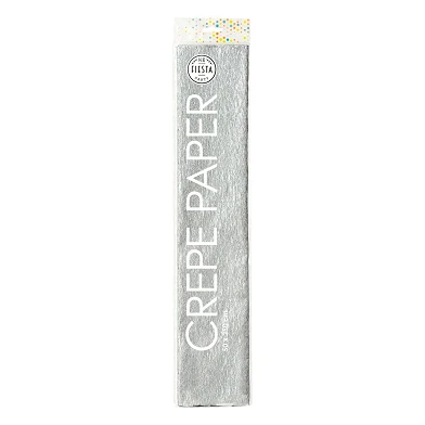 Crepepapier Zilver, 50x250cm