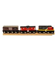 Bigjigs Holz-CN-Zug, 5-tlg