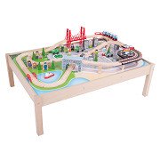 Bigjigs City auf Spieltisch, 62dlg.