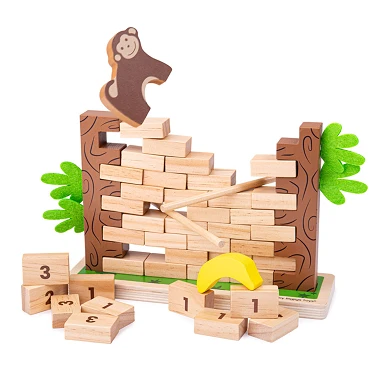 Bigjigs Holz-Kinderspiel Jungle Crash