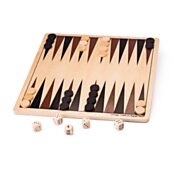 Bigjigs Backgammon Brettspiel aus Holz
