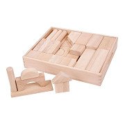 Bigjigs Großes Holzbaustein-Set