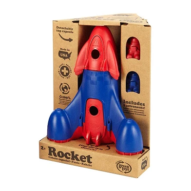 Green Toys Rakete mit Astronauten