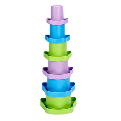 Green Toys Mes premiers gobelets empilables, 6dlg.