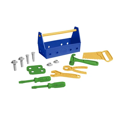 Boîte à outils Green Toys bleue