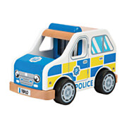 Polizeiauto aus Holz