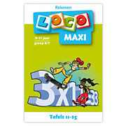 Maxi Loco - Tafels 11 - 25 Groep 6-7 (9-11 jr.)