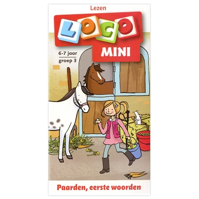 Mini Loco Paarden Eerste Woorden - Groep 3 (6-7 jr.)
