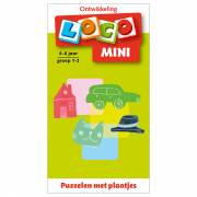 Mini Loco - Puzzelen met plaatjes Groep 1-2 (4-6 jaar)