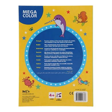 Mega Color Malbuch 4+