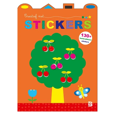 Creatief met Stickers - Kersenboom