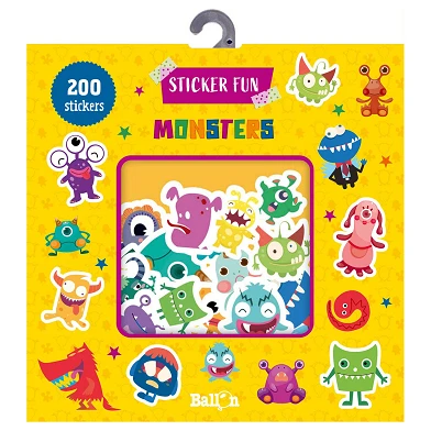 Sticker Fun - Monsters