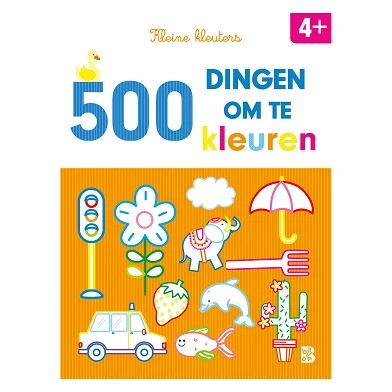 Petits enfants d'âge préscolaire : 500 choses à colorier