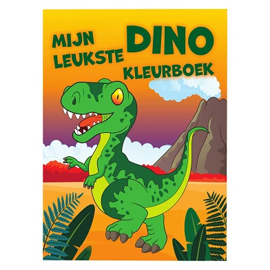 Mon livre de coloriage Dino le plus mignon, 48 pages.