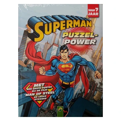 Superman Power Letter Puzzles, Livre d'activités Labyrinthes