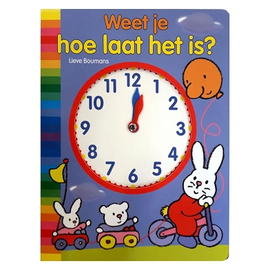 Livre cartonné Savez-vous quelle heure il est ?