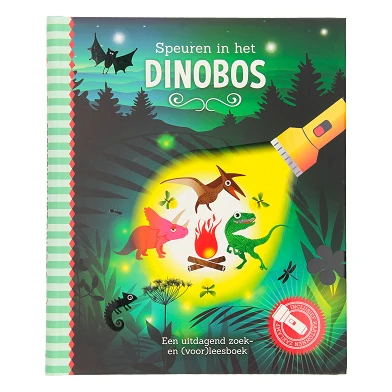 Speuren in het Dinobos + kartonnen zaklamp