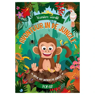 Wondere Wereld Pop-up Boek - Avontuur in de jungle