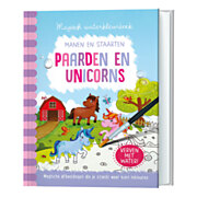 Magisch waterkleurboek - Paarden en Unicorns