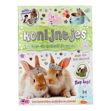 Dierenvriendjes - Konijntjes Sticker- en Activiteitenboek