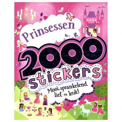 Stickerboek Prinsessen, 2000 stickers