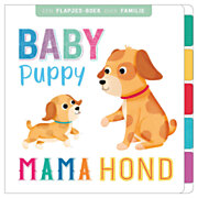 Flapjesboek Familie - Baby Puppy, Mama Hond