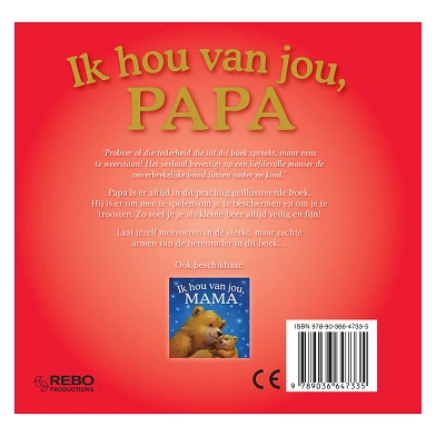Ik Hou Van Jou, Papa - Kartonboek