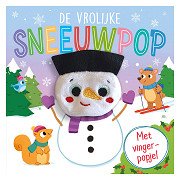 Vrolijke Sneeuwpop - Vingerpopboek