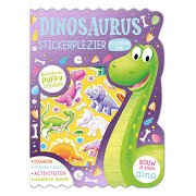 Lustiges Stickerbuch mit Dinosaurier-Aufklebern