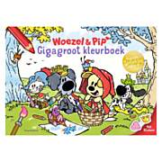 Woezel & Pip Gigagroot Kleurboek Sprookjes