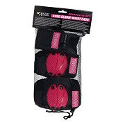 Street Rider Schutzset M - Pink, 6-tlg.