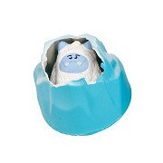 Wachsender Yeti aus Ice Rock