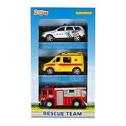 2- Play Die-Cast-Einsatzfahrzeuge Belgien