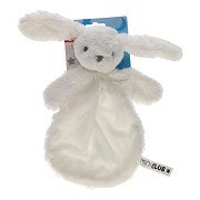 Mini Club Kuscheltuch Hase Plüsch Weiß, 27cm