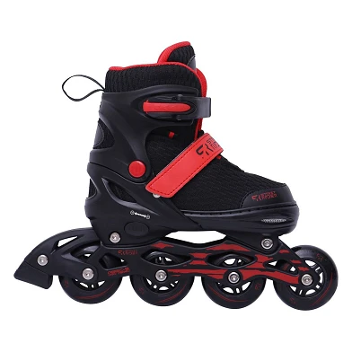 Inline Skates à roues alignées Street Rider Pro noirs, taille 28-32