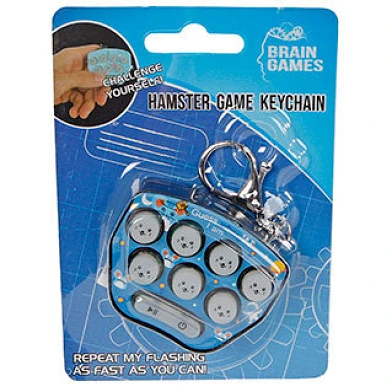 Brain Games Hamster-Spiel-Schlüsselanhänger