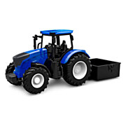 Kids Globe Traktor mit Kippschaufel – Blau