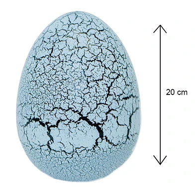 Dinoworld Mega Egg Growing Dino, 20cm