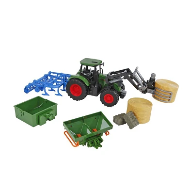 Tracteur Kids Globe avec accessoires, 30 cm