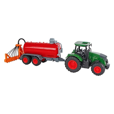 Kids Globe Traktor mit Gülletank, 49 cm