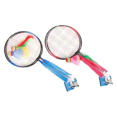 Set de badminton avec volant, 3 pièces.